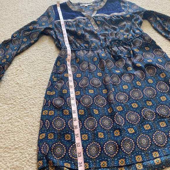 Daniel Rainn Boho Long-sleeve Tunic Size Medium - Picture 11 of 15